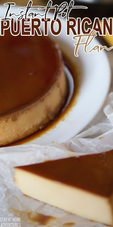 Puerto Rican Flan Recipe, Puerto Rican Flan, Hispanic Desserts, Hispanic Recipes, Spanish Foods, Cut Recipe, Latin Recipes, Boricua Recipes, Flan Recipe