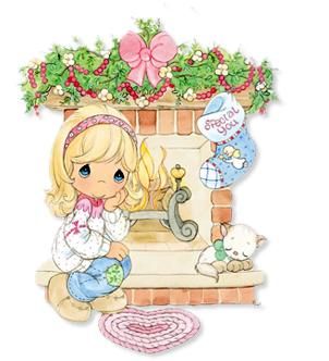 PM Christmas Precious Moments Christmas, Precious Moments Quotes, Precious Moments Coloring Pages, Precious Moments Figurines, Christmas Fireplace, All Things Cute, Christmas Girl, Precious Moments, Animal Coloring Pages