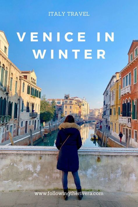 Venice In Winter, Visit Venice, Venice Travel, Italy Travel Tips, Italy Travel Guide, Europe Travel Tips, Winter Travel, Europe Destinations, European Travel