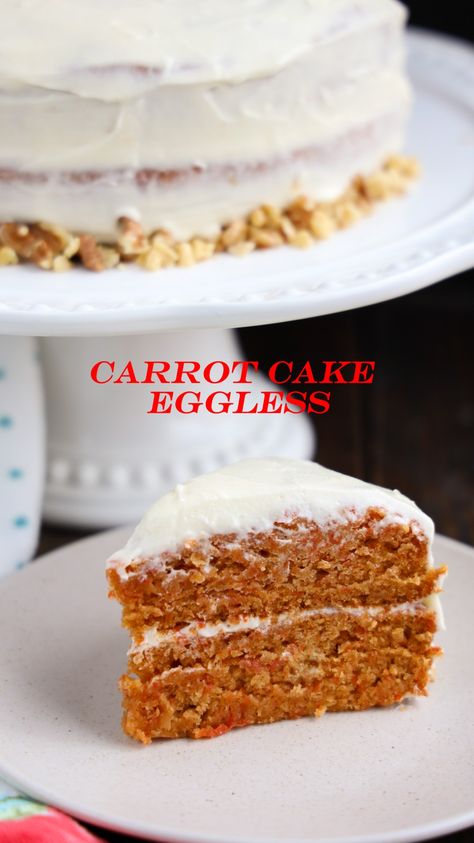 Egg Free Carrot Cake, Carrot Cake Recipe From Scratch, Potato Cake Recipe, Eggless Carrot Cake, Carrot Cake Recipe Homemade, Carrot Cake Dessert, Sweet Potato Cake Recipe, Carrot Cake Recipe Healthy, Korean Sweet Potato