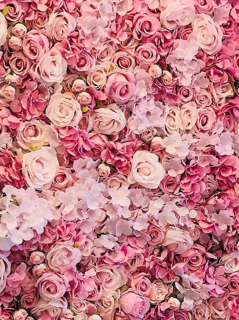 Foto pared de rosas rosadas pared de ros... | Premium Photo #Freepik #photo #hd #fondos-hd #fondos-pantalla #fondo-rosado Color Rosa, Cake Smash, Premium Photo, Mood Board, Collage, Flowers, Pink