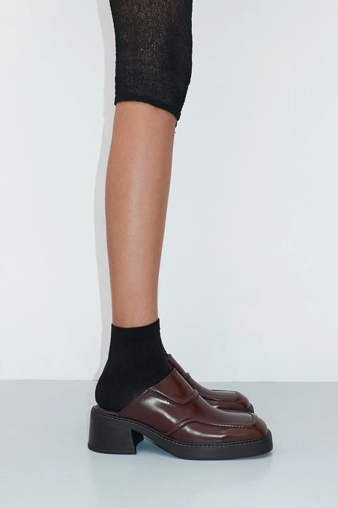 Rubi Brown Mules Mules Outfit, Brown Mules, Mules Shoes, Shoe Shop, Cow Leather, Vegan Leather, Heel Height, Fall Winter, Product Launch