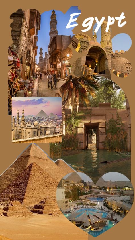 not my idea l love Egypt so much 🫶🏻🤩 Egypt Collage, Egypt Country, Collage Travel, Egyptian Aesthetic, My Idea, I Want To Travel, Travel Inspo, Adventure Awaits, Nature Travel