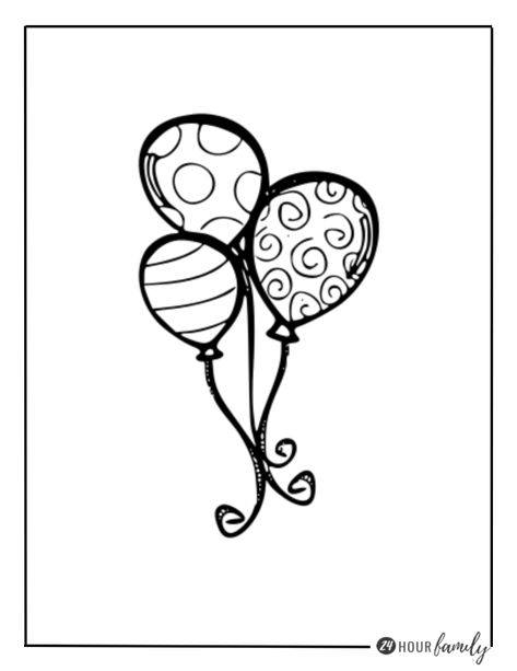 Oh, the places you'll go Dr. Seuss coloring pages Dr Seuss Printables Free, Dr Seuss Pictures, Balloon Outline, Dr Seuss Printables, Dr Seuss Coloring Pages, Seuss Crafts, Read Across America Day, Dr Seuss Day, Green Eggs And Ham