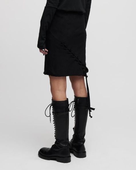 Staatsballett Clothing, Fashion Deconstruction, Ann Demeulemeester Boots, Gender Fluid, Daily Outfit Inspiration, Outfits 2023, Sustainable Fashion Brands, Ann Demeulemeester, Mode Inspo