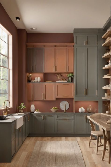 1. Hickory Harmony
2. Wall Colors
3. Trendy Cabinets
4. Interior Design Two Tone Green Kitchen Cabinets, Natural Hickory Cabinets, Best Wall Paint, Hickory Kitchen Cabinets, Hickory Cabinets, Green Kitchen Cabinets, Maple Cabinets, Kitchen Paint Colors, Wood Kitchen Cabinets