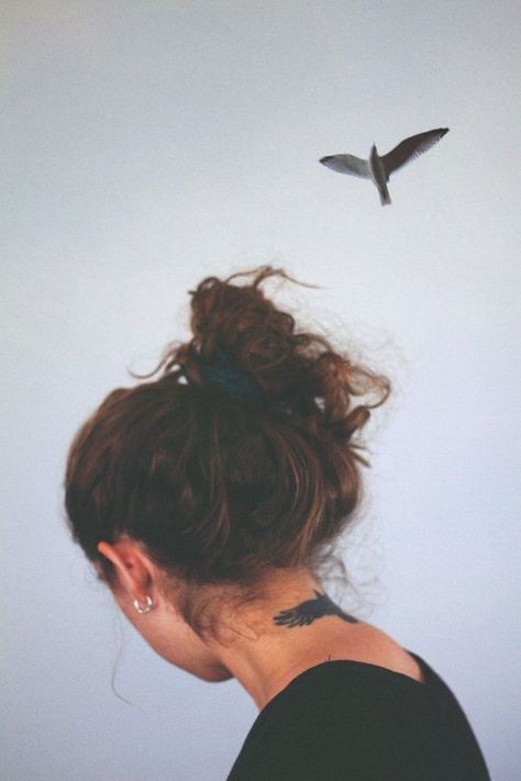 Bird neck tattoo. Bird Tattoo On Neck Women, Bird Tattoo Back Of Neck, Bird Neck Tattoos Women, Women’s Back Of Neck Tattoo, Nature Neck Tattoo, Neck Bird Tattoo, Nape Of Neck Tattoo, Bird Neck Tattoo, Neck Tattoo Cover Up