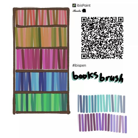 ibispaint X books brush /ibispaint X QR code brushes Ibispaint Book Brush, Ibis Book Brush, Books Brush Ibis Paint, Ibis Paint Book Brush, Book Ibis Paint Brush, Ibis Paint Brush Code Book, Book Brush Ibis Paint, Ibispaint X Qr Codes, Ibispaint X Brushes Qr Code