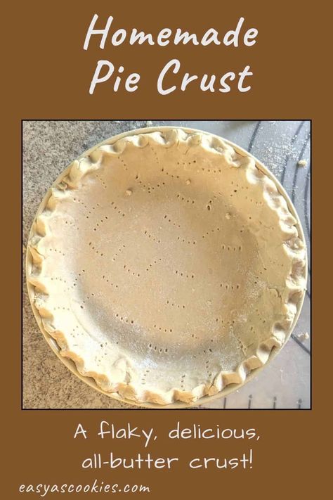 King Arthur Pie Crust, Pie Crust Made In Food Processor, 9 Inch Deep Dish Pie Crust Recipe, 9 Inch Pie Crust Recipe, Homemade Pie Crust Recipe Easy, Deep Dish Pie Crust Recipe, Single Pie Crust Recipe, Single Pie Crust, Deep Dish Pie Crust