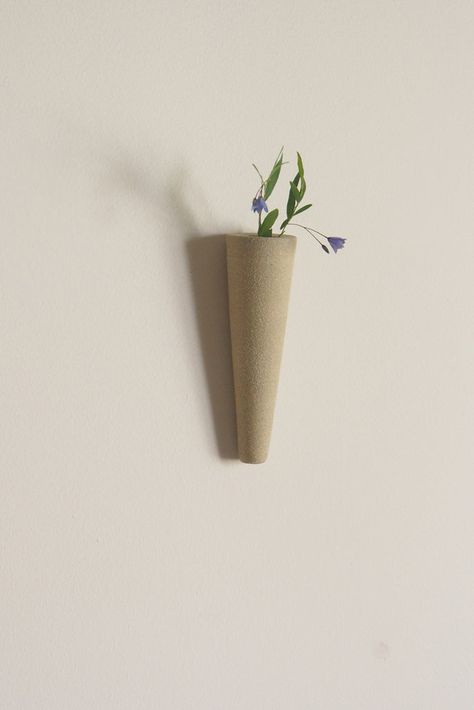 Wall Vases Wall Bud Vase, Wall Hanging Vase, Wall Mounted Vase, Wall Vases, Garden Organization, Vase Wall, Japan Gifts, Fog Linen Work, Essential Oil Jewelry