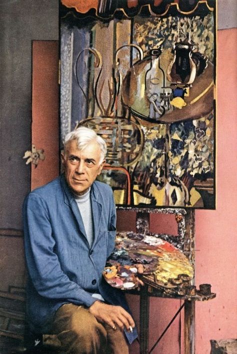 George Braque, Artists Portraits, Photos Of Artists, Artists In Their Studios, Artist Portraits, Istoria Artei, Artists At Work, Artist Studios, Artists Studios