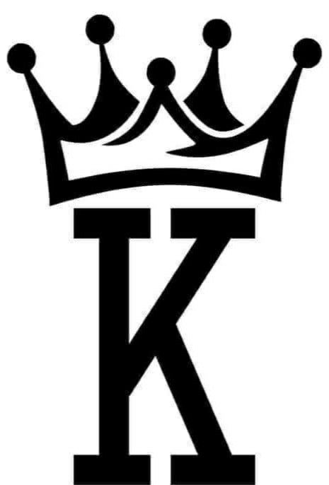 K King Logo, Kings Logo Design, Crown Vector, Stencil Logo, King Pic, Name Drawings, Crown Tattoo Design, Love Wallpaper Download, Diy Valentine's Day Decorations