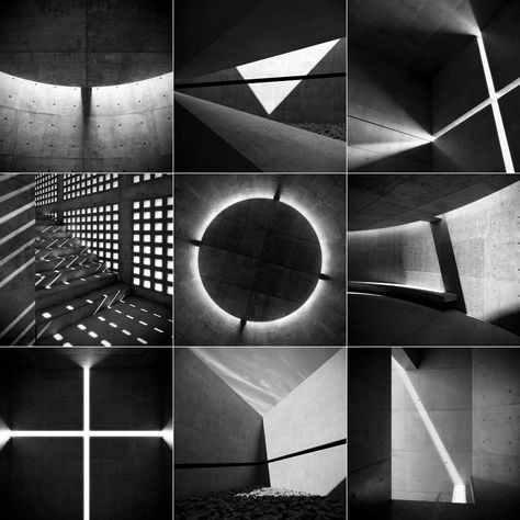 Shadow Architecture, Ombres Portées, Tadao Ando, Light Study, Light Shadow, Shadow Art, Brutalist Architecture, Space Architecture, Light And Space