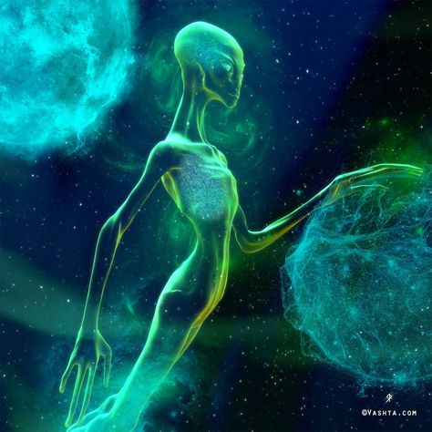 Collective Consciousness Archives | Vashta Narada's Galactic Art Galactic Art, Extraterrestrial Beings, The Ancient One, Arte Alien, Alien Concept, Aliens And Ufos, Alien Concept Art, Alien Creatures, Alien Art