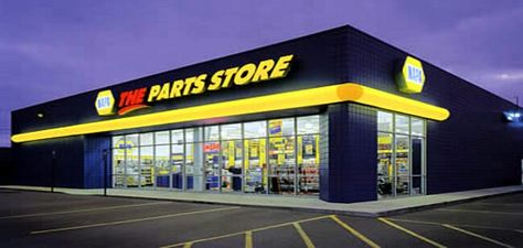 Auto Parts Store Design, Ensuite Layout, Auto Services And Repair, Neon Open Sign, Commercial Design Exterior, Mechanical Workshop, Factory Architecture, Garage Exterior, Car Workshop