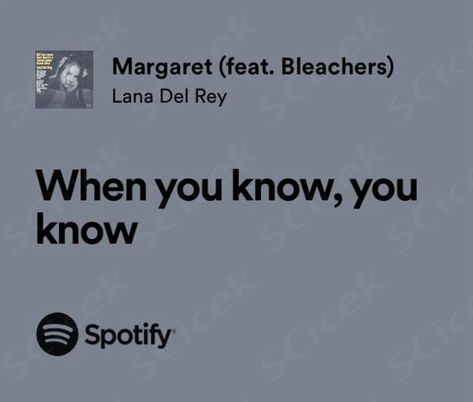 song spotify lyrics lana del rey when you know,you know a&w Spotify Lyrics Lana Del Rey, Song Spotify Lyrics, Lyrics Lana Del Rey, Song Spotify, Favorite Lyrics, Spotify Lyrics, Hozier, When You Know, Lana Del Rey