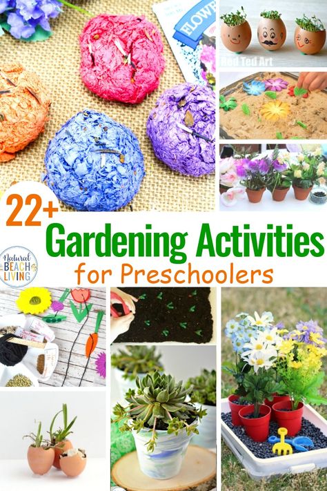 Teaching Kindness to Kids - All of the Kindness Activities and Ideas You Need - Natural Beach Living Gardening Activities For Preschoolers, Flower Science, Gardening Activities, Preschool Garden, Plant Activities, Preschool Science Activities, Garden Activities, Plant Crafts, Activities For Preschoolers