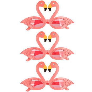 Flamingo Activities, Flamingo Party Food, Flamingo Sunglasses, Flamingo Party Favors, Gem Eyes, Pink Flamingo Party, Fun Sunglasses, Flamingo Craft, Flamingo Birthday Party