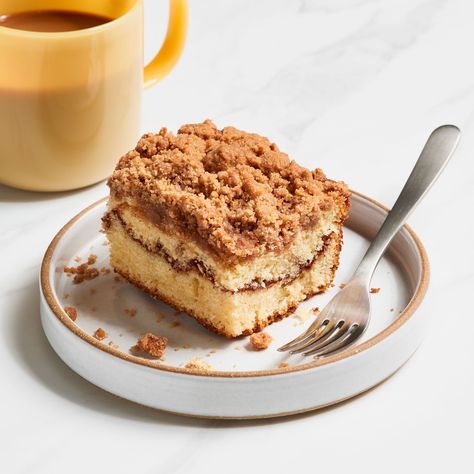 Easy Coffee Cake Recipe | Epicurious Easy Coffee Cake, Cake Recipes For Beginners, Coffee Cake Recipes Easy, Brunch Cake, Coffee Cake Recipe, Midday Snack, Sheet Cake Recipes, Easy Coffee, Coffee Cake Recipes