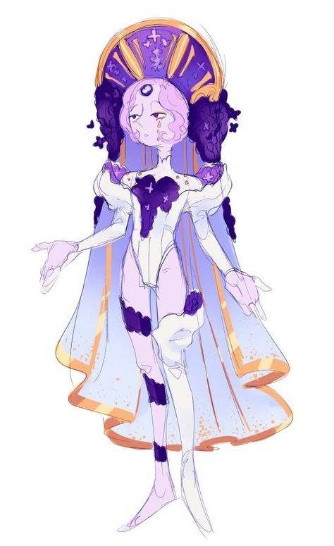 Crystal Gem Cosplay, Geode Character Design, Steven Universe Fanart Oc, Opal Character Design, Space Themed Ocs, Space Princess Character Design, Star Themed Character Design, Pearl Oc Su, Gem Character Design