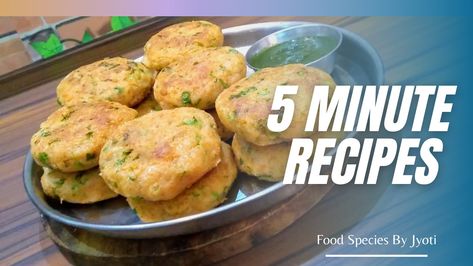 Nashta Recipe, 5 Minute Meals, Indian Recipe, Instant Recipes, Breakfast Recipe, Recipe Using, Baked Potato, Indian Food Recipes, Breakfast Recipes