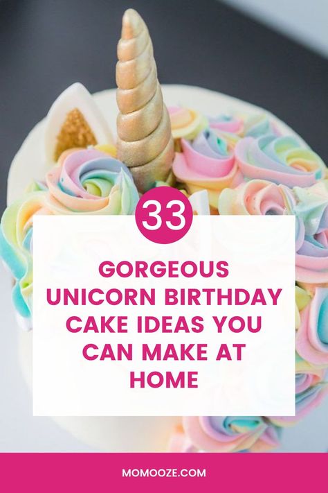 Get inspired and sprinkle your magical creativity to decorate unicorn birthday cakes out of this world with your two hands. Rainbow Frosting Birthday Cake, How To Decorate A Unicorn Cake, Unicorn Cakes Birthday, Unicorn Cake Homemade, Round Unicorn Cake, Unicorn Sprinkle Cake, Unicorn Themed Birthday Cake, Rainbow Unicorn Cake Birthday, Unicorn Birthday Cake Easy