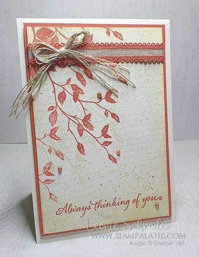 Very Versailles Nature Card, Vintage Collage, Stamping Up Cards, Facebook Live, Get Well Cards, Card Layout, Floral Cards, Creative Cards, Sympathy Cards