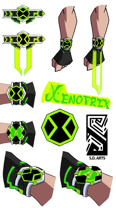 Omnitrix Design, Omnitrix Ben 10, Cartoon Network Fanart, Ben 10 Ultimate Alien, Ben 10 Alien Force, Ben 10 Comics, Super Powers Art, Ben 10 Omniverse, Kid Cobra