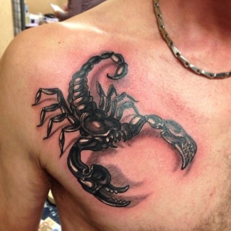 T Scorpion Chest Tattoo Men, Lion Chest Tattoo, Rose Chest Tattoo, Eagle Chest Tattoo, Joker Tattoo Design, Bike Tattoos, Scorpio Tattoo, Tattoos For Girls, Phoenix Tattoo Design