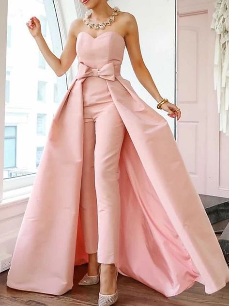 Reception Jumpsuit, Jumpsuit With Train, Pink Jumpsuits, Jumpsuit Prom, Prom Jumpsuit, Formal Occasion Dress, Evening Jumpsuit, Bridal Jumpsuit, Wedding Jumpsuit