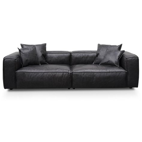 Black Tub, Interiors Online, Classic Sofa, Apartment Style, Black Sofa, Living Styles, Luxury Sofa, Comfortable Sofa, Lounge Sofa