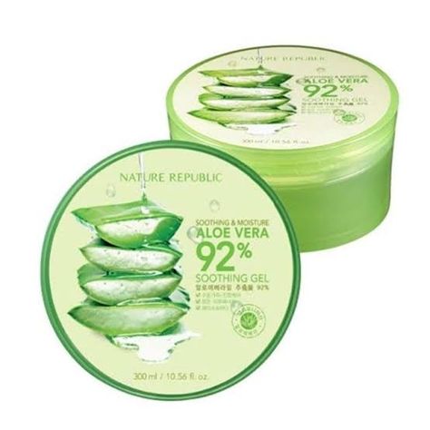 Nature Republic Aloe Vera, Aloe Vera Soothing Gel, Soothing Gel, Aloe Gel, Aloe Plant, Nature Republic, Dry Sensitive Skin, Aloe Vera Extract, Aloe Vera Leaf