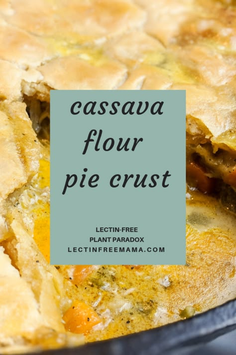 Lectin Free Gourmet, Cassava Flour Pie Crust, Aip Bread, Gundry Recipes, Aip Sweets, Cassava Recipe, Cassava Flour Recipes, Lectin Free Foods, Lectin Free Diet