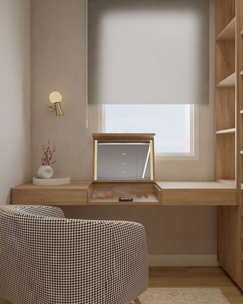 Desk With Window, Desk By The Window, Small Room Desk, Rose Interior, Window Desk, Home Office Furniture Design, Small Bedroom Inspiration, Hey Friend, Classic Window