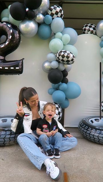 Tess Christine on Instagram: "My baby is 2!! 🎂🏎️🚦🏁" Race Car First Birthday Photoshoot, 2 Fast Birthday Photoshoot, 3 Birthday Theme Boy, Two Fast Birthday Ideas, 2 Birthday Theme Boy, Two Fast Photoshoot, 3rd Birthday Ideas For Boys, 2nd Bday Party Ideas For Boys, 2nd Birthday Ideas For Boys