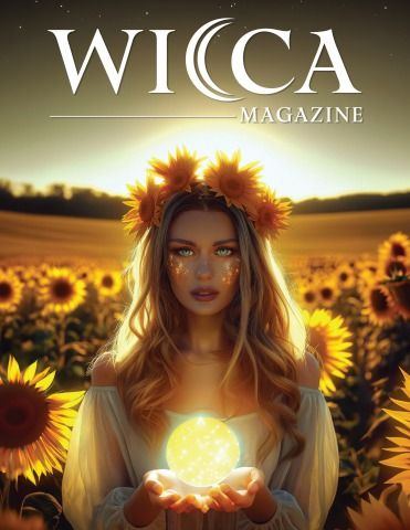 Wicca Magazine - June - Litha 2024 Magazine Covers, Magazine Cover, Around The Worlds, Magazine