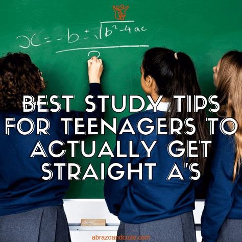 15 of the best study tips for teenagers to actually get straight A's. Highschool or middle school students will be acing their tests by following these study methods. Study Tips For High School, Ap Chemistry, Best Study Tips, Straight A, Study Techniques, Study Methods, Online Study, Survival Techniques, Athena Goddess