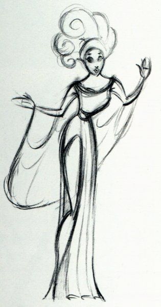 Dibujo de la musa de Hercules Hercules Muses, Concept Sketches, Disney Hercules, Disney Concept Art, Disney Artwork, Disney Sketches, Art Disney, Pinturas Disney, Concept Art Drawing