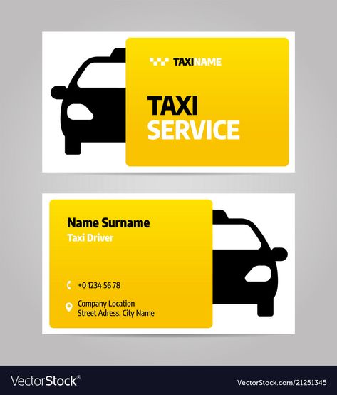 Taxi Business Card, Taxi Business, Positive Vibes Quotes, Vibes Quotes, Business Card Design Inspiration, Visiting Card, Taxi Driver, Taxi Service, Visiting Cards