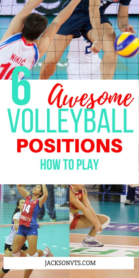 Volleyball positioning and how to play the various positions Volleyball Serves Tips, How To Improve Serving In Volleyball, How To Start Playing Volleyball, Practice Volleyball By Yourself, How To Improve Your Passing In Volleyball, Volleyball Terms, Volleyball Practice Plans, Volleyball Positions, Spike Volleyball