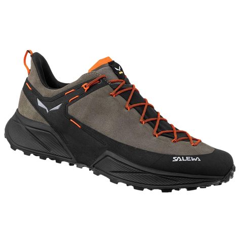 PRICES MAY VARY. Durable Speed Hiker | Agile hiking shoe couples Salewa’s speed hiking platform with a tough leather upper. Leather Upper | Soft, robust suede reinforced with a PU rand for impact protection and scratch prevention. 3F System | Unique to Salewa, three Kevlar cords connect at the ankle for enhanced stability and support. Underfoot Features | Ortholite footbed, performance EVA midsole, and Pomoca’s Dropline rubber sole featuring sharp lugs for technical terrain. Specs | [Recommended Dynamic Movement, Path Design, Mens Hiking Boots, Mens Walking Shoes, Bungee Cord, Trail Shoes, Trail Running Shoes, Men Shoes Size, Hiking Shoes