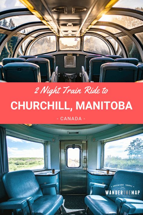 Journey to the North: 2 Night Train from Winnipeg to Churchill, Manitoba Churchill Manitoba Northern Lights, Baddeck Nova Scotia, Sisters Travel, Nanowrimo 2023, Churchill Canada, Hiking Vacations, Manitoba Travel, Churchill Manitoba, Canada Vacation