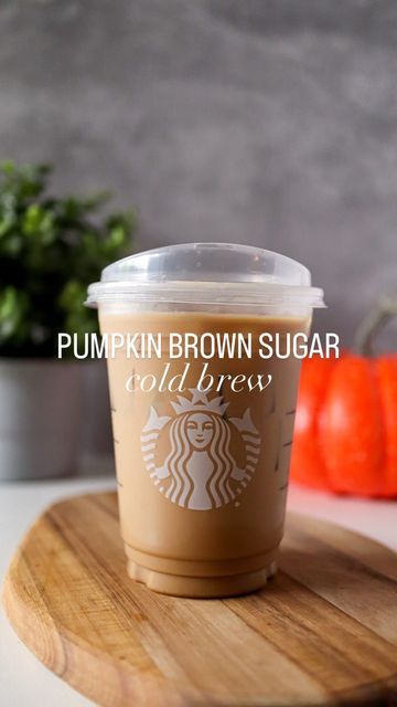 KAT | FOOD BLOGGER on Instagram: "#summersippinlikekat GRAND FINALE: Pumpkin Brown Sugar Cold Brew✨ This drink gives off MAJOR fall vibes and I’m totally here for it!!🍁 Here’s how to make it: 1 tbsp @torani pumpkin pie sauce 1 tbsp brown sugar cinnamon syrup 12-14 ounces iced coffee A splash, or two, of half and half Ice Easy peasy and easily one of my favorite combos😍😍😍😍 you gotta try it!!! Comment your favorite Disney channel movie or TV show for a chance to win a free @javasok ! Winner w Brown Sugar Pumpkin Cold Brew, Torani Pumpkin Pie Syrup Recipes, Torani Pumpkin Pie Sauce Recipes, Torani Brown Sugar Cinnamon Recipes, Brown Sugar Coffee Syrup Recipe, Pumpkin Pie Sauce, Brown Sugar Cinnamon Syrup, Torani Syrup Recipes, Pumpkin Pie Syrup