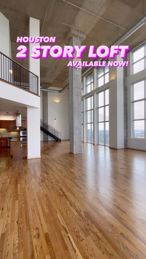 This one of a kind TWO-STORY HOUSTON PENTHOUSE is AVAILABLE NOW! 💫 This 3 bed 3.5 bath masterpiece is nearly 3,000 sq ft and also… | Instagram Average Apartment, Rooftop Access, Houston Apartment, Loft Apartment, Second Story, 1 Month, Penthouse, 3 Bed, Houston