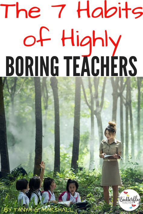 Do you feel at times that your class is boring to your students? If so, you may be doing these boring teaching habits and not know it. Check out this post to break your boring teaching! Classroom Engagement, Bored Teachers, American States, Professional Development For Teachers, Effective Teaching, Instructional Coaching, Successful Life, Teacher Blogs, Teaching Aids