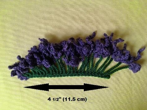 Crochet is the Way: Free Pattern: Wisteria Bloom Crochet Wisteria, Crochet Plants, Wisteria Flower, Yarn Flowers, Crochet Flowers Free Pattern, Crochet Bouquet, Crochet Plant, Flower Crochet, Crochet Creations