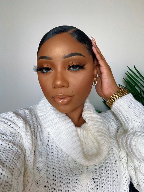 Makeup Looks For Black Women, Tamara Renaye, Brown Makeup Looks, Natural Makeup Style, Mekap Mata, Brown Girls Makeup, Natural Glam Makeup, Brown Skin Makeup, Wedding Day Makeup