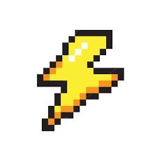 Premium Vector | Vector illustration of cute pixel art icon geek lightning element in the style of 90s game Thunder Pixel Art, Pixel Art Lightning, Pixel Lightning, Pixel Shapes, Pixelated Illustration, Y2k Pixel Art, Pixel Art Items, Pixel Art Ideas Simple, Easy Pixel Art Ideas