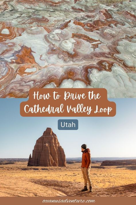 The Cathedral Valley Loop in Utah is an extremely underrated scenic drive which takes you past some incredible viewpoints! Here is everything you need to know about each stop. Capital Reef National Park, Sunrise Photos, The Cathedral, Visitor Center, Rock Formations, Reading Time, Scenic Drive, Utah, Need To Know