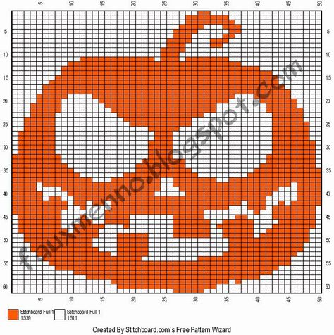 Free Evil Pumpkin Jack-o-Lantern Halloween Crochet Graph| The Faux Menno: Free Halloween Crochet Graphs Pumpkin Tapestry Crochet, Free Halloween Crochet, Pumpkin Cross Stitch, Crochet Graphs, Evil Pumpkin, Crochet Graph, Fall Crochet Patterns, Fall Crochet, Halloween Cross Stitch Patterns